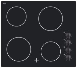 Bush A60CK 60cm Ceramic Hob- Black/Store Pick Up.